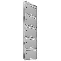 Flush-mounted mailbox 331 5x1 Horizontal