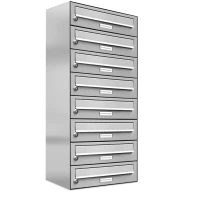 Surface-mounted mailbox 132 8x1 Vertical