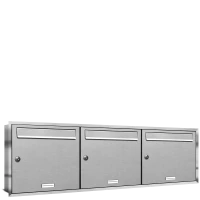 Flush-mounted mailbox 331 3x3 Horizontal