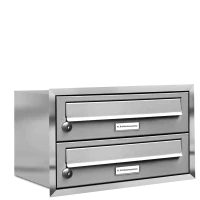 Flush-mounted mailbox 132 2x1 Vertical